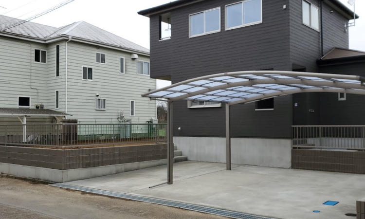 THEME：高低差のあるエクステリア